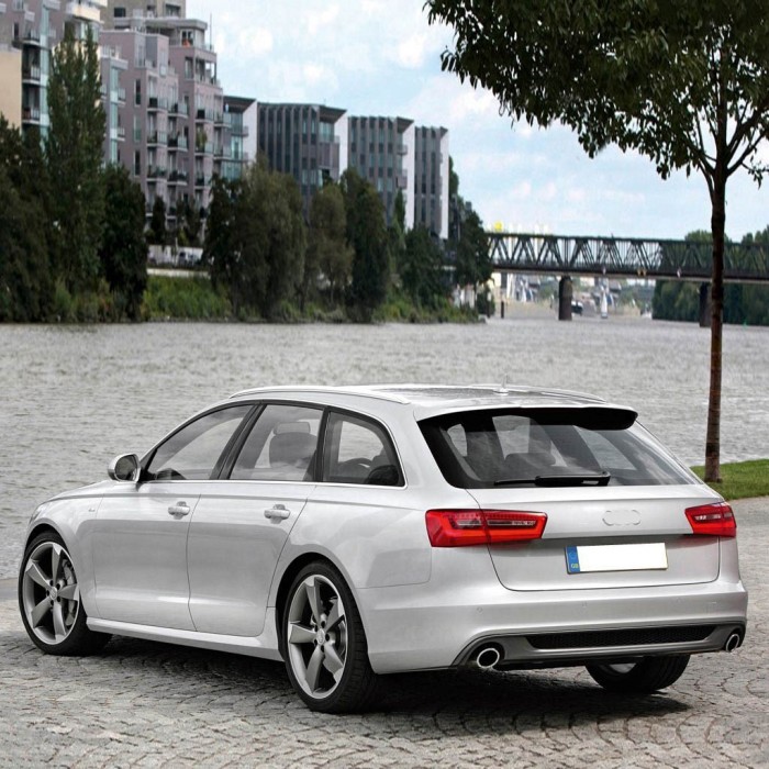 Audi A6 Avant 2012-2014 4G9955407 Arka Cam Silecek Kolu Takımı